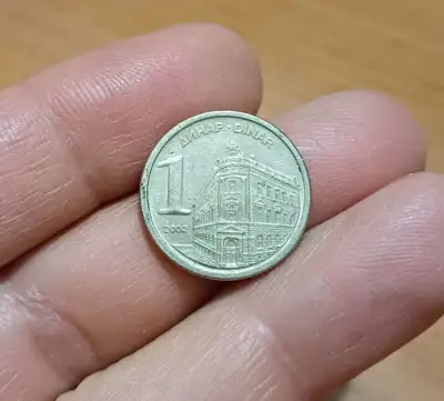 Снимка за обява „1 динар Югославия 2002"