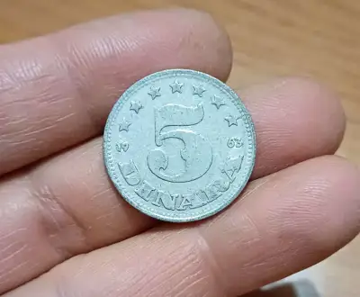 Снимка за обява „5 динара Югославия редки"