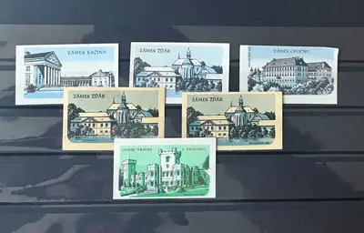 Снимка за обява „Чехословакия – Замъци"