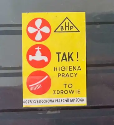 Снимка за обява „Полша – Хигиена на труда"