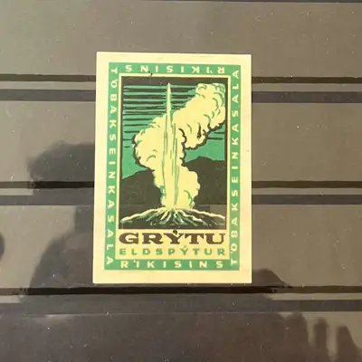 Снимка за обява „Исландски етикет "Grytu Eldspytur""