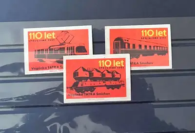 Снимка за обява „Чехословакия – 110 години Tatra Smíchov"