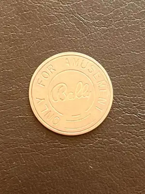 Снимка за обява „Жетон Bally – For Amusement Only"