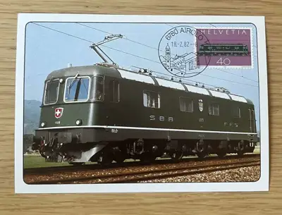 Снимка за обява „Швейцария - електрически локомотив SBB Re 6/6"