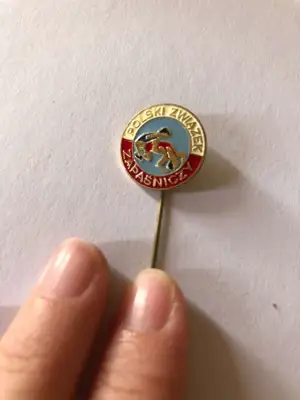Снимка за обява „Полска значка Гръко-римска борба"