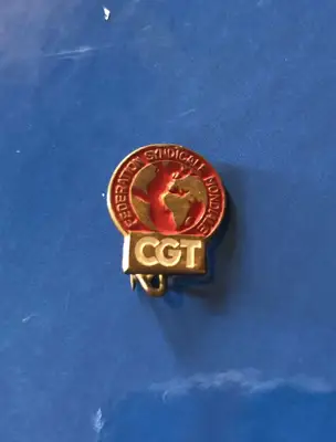 Снимка за обява „Значка CGT за работници на френската синдикална федерация"