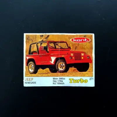 Снимка за обява „⭐ Картинка Turbo Турбо жълто 271 Jeep Renegade ⭐“