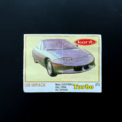 Снимка за обява „⭐ Картинка Turbo Турбо жълто 273 GM Impack ⭐“