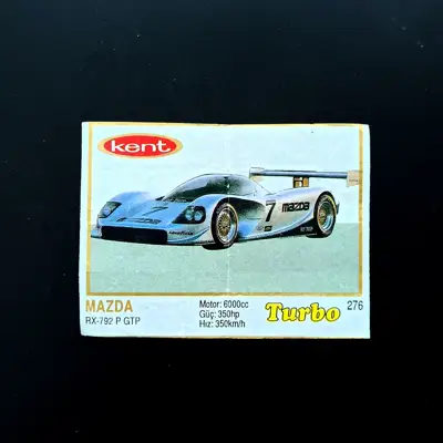 Снимка за обява „⭐ Картинка Turbo Турбо жълто 276 Mazda RX-792 P GTP ⭐“
