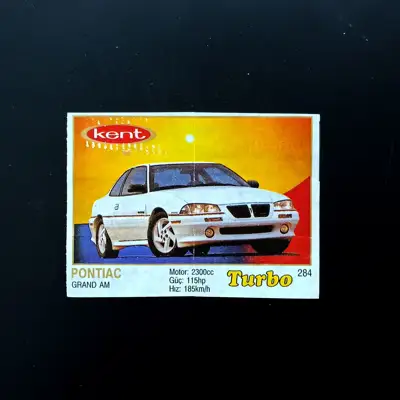 Снимка за обява „⭐ Картинка Turbo Турбо жълто 284 Pontiac Grand AM ⭐“