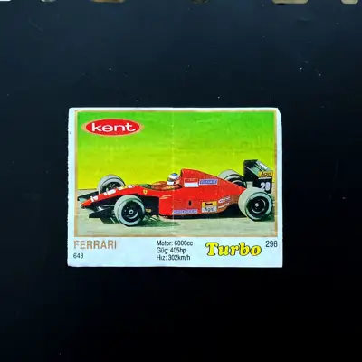 Снимка за обява „⭐ Картинка Turbo Турбо жълто 296 Ferrari 643 ⭐“