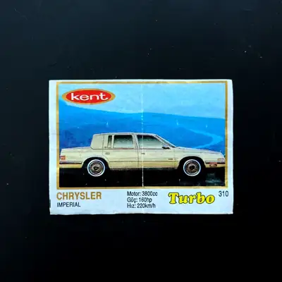 Снимка за обява „⭐ Картинка Turbo Турбо жълто 310 Chrysler Imperial ⭐“