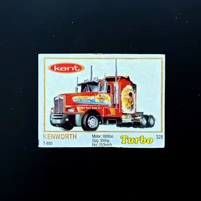 Снимка за обява „⭐ Картинка Turbo Турбо жълто 328 Kenworth T-600 ⭐“