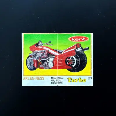 Снимка за обява „⭐ Картинка Turbo Турбо жълто 329 Arlen-Ness ⭐“
