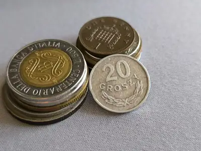Снимка за обява „Монета - Полша - 20 гроша | 1965г.“