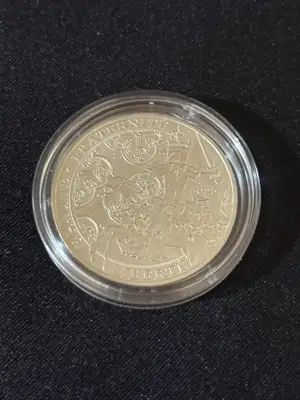 Снимка за обява „Франция 2025 - 20 евро - Franc à cheval - сребърна монета“