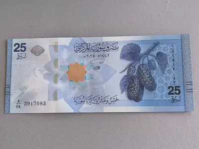 Снимка за обява „Банкнота - Сирия - 25 паунда UNC | 2025г.“