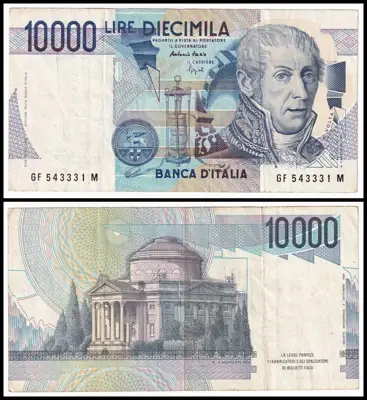 Снимка за обява „🇮🇹 Банкнота Италия 1984 10000 лири 🇮🇹“