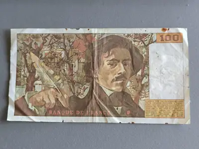 Снимка за обява „Банкнота - Франция - 100 франка | 1985г.“