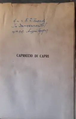 Снимка за обява „Книга CAPRICCIO DI CAPRI от Андрей Протич“
