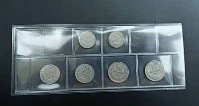 Снимка за обява „🇧🇬 Лот монети България 1906 1912 6 броя 🇧🇬“