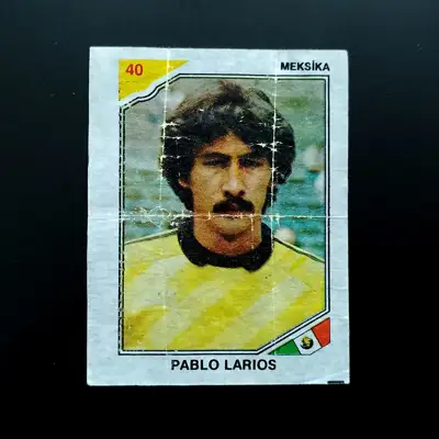 Снимка за обява „⭐ Картинка Финал Final '86 40 Pablo Larios Meksika ⭐“