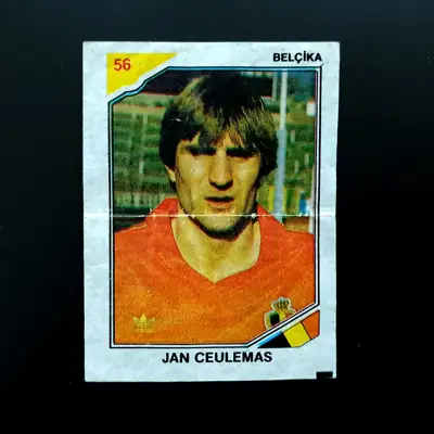 Снимка за обява „⭐ Картинка Финал Final '86 56 Jan Ceulemas Belcika ⭐“