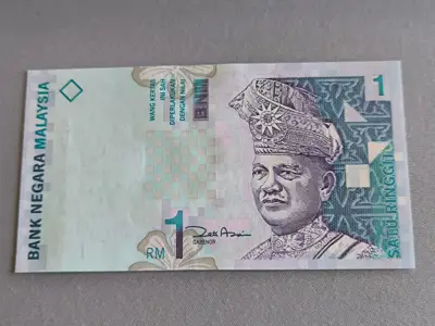 Снимка за обява „Банкнота - Малайзия - 1 рингит UNC | 1999г.“