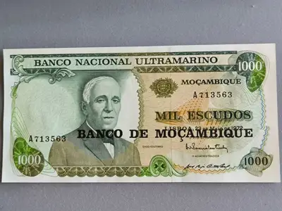 Снимка за обява „Банкнота - Мозамбик - 1000 ескудос | 1972г.“