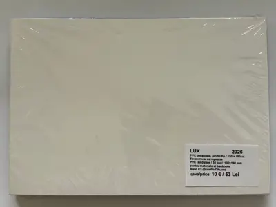 Снимка за обява „LUX PVC - опаковки за материали/банкноти 130x190 mm, опаковка от 50 броя!“