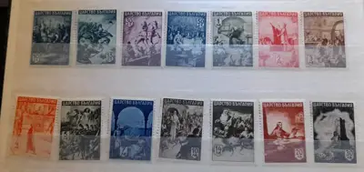Снимка за обява „Марки-серия "Българска история" 1942“