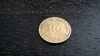 Снимка за обява „Монета - Германия - 10 пфенига | 1979г.; серия J“