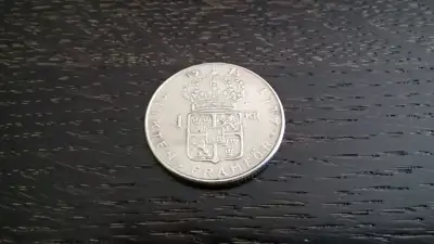 Снимка за обява „Монета - Швеция - 1 крона | 1973г.“