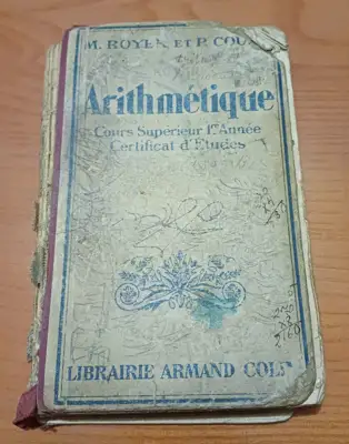 Снимка за обява „Учебник по Аритметика 1938г.“