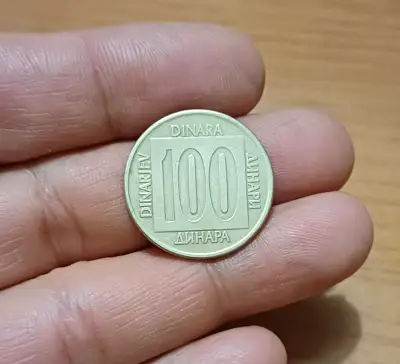 Снимка за обява „100 динара Югославия 1989“